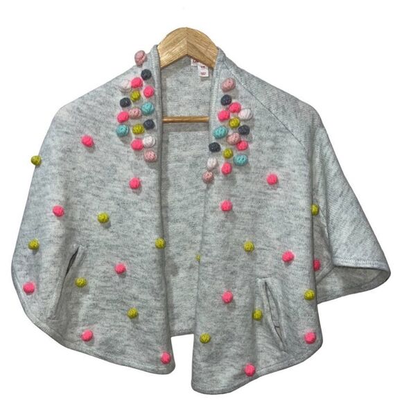 Cat & Jack Other - Cat And Jack Pom pom poncho size small/medium